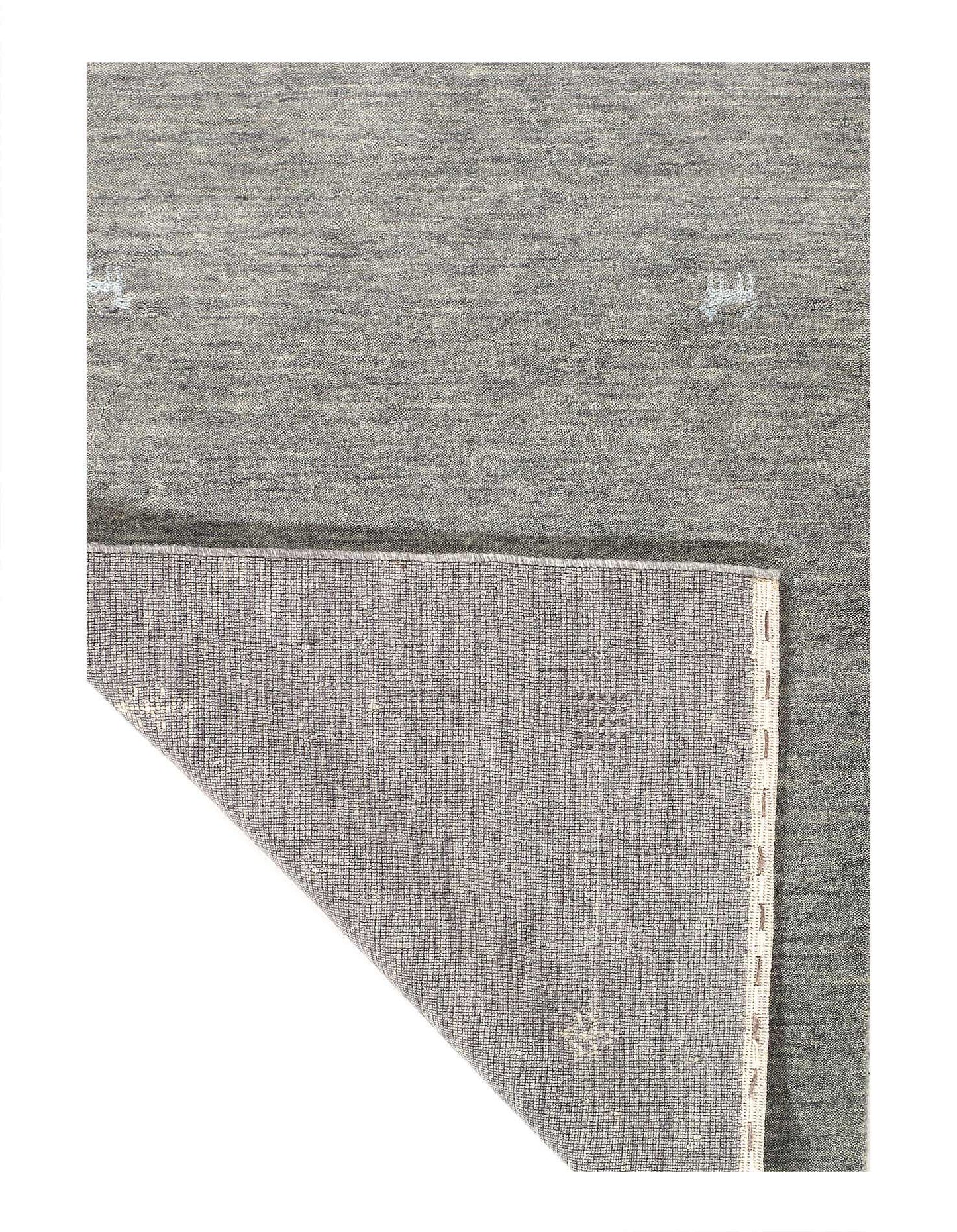 Canvello Hand-wool Knotted Wool Gabbeh Rugs - 2'6'' X 6'