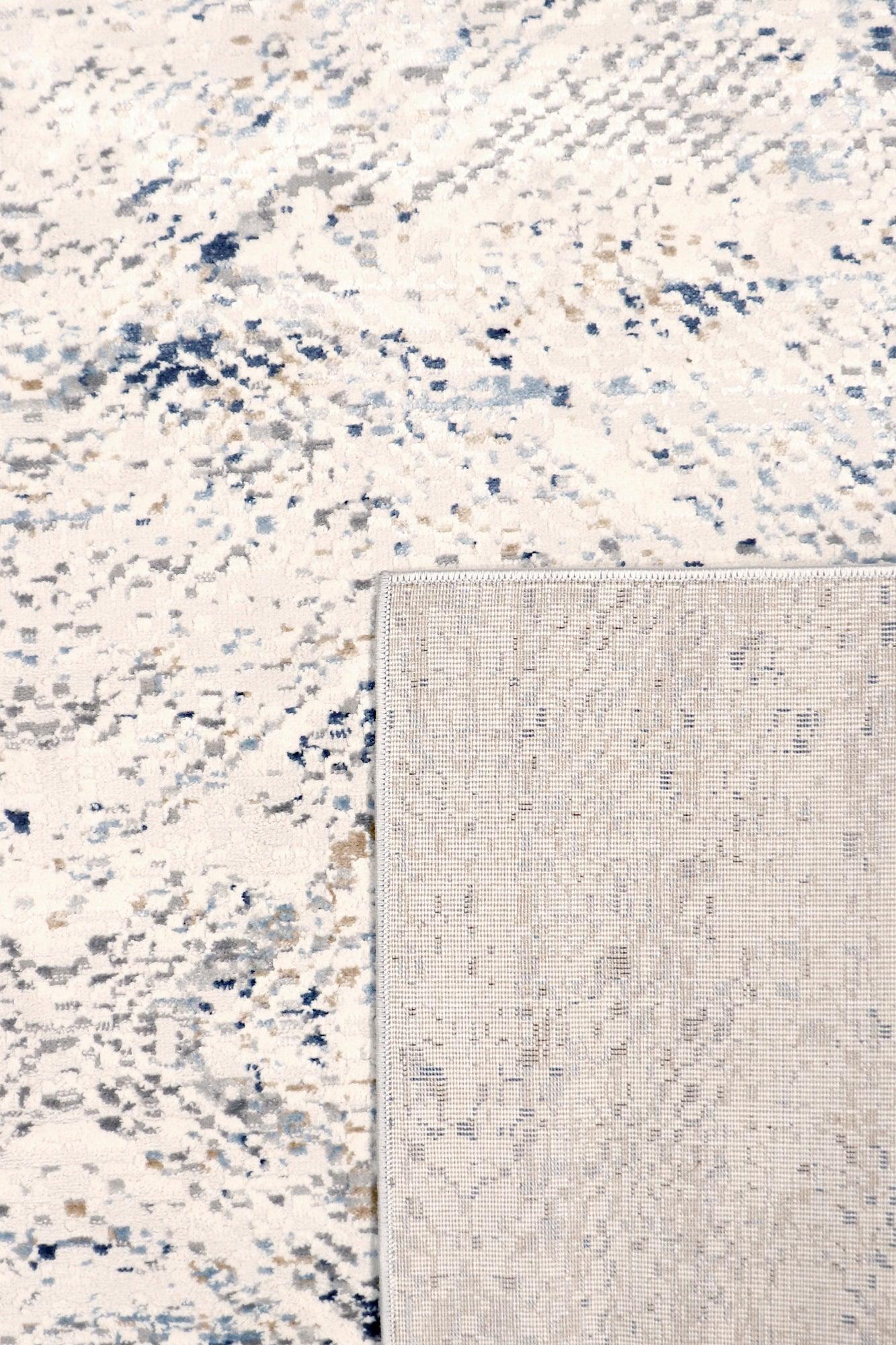 Canvello Light Grey Fabric Area Rug- 7'9" X 9'9"