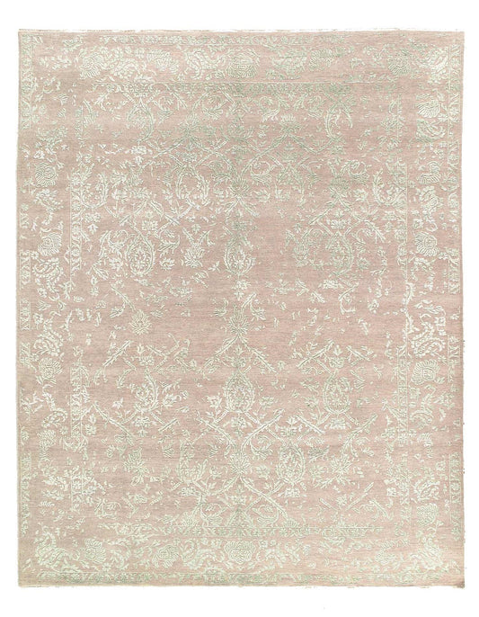 Canvello Modern Blue Grey Area Rugs - 8' x 10'