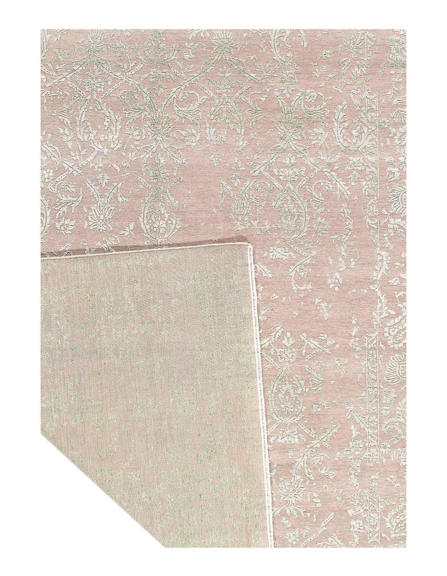 Canvello Modern Blue Grey Area Rugs - 8' x 10'