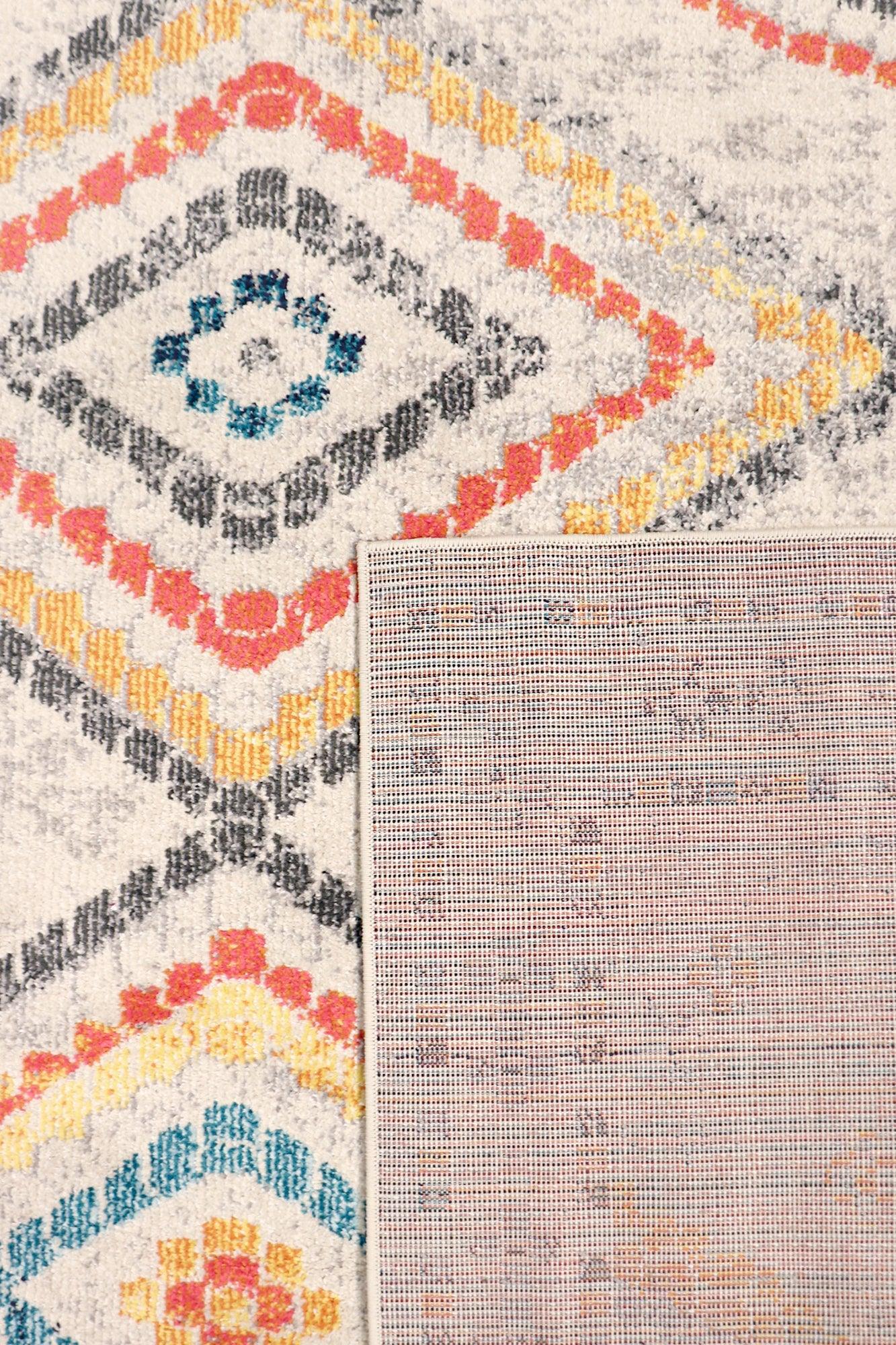 Canvello Modern Design Power Loom Area Rug- 5' X 8'
