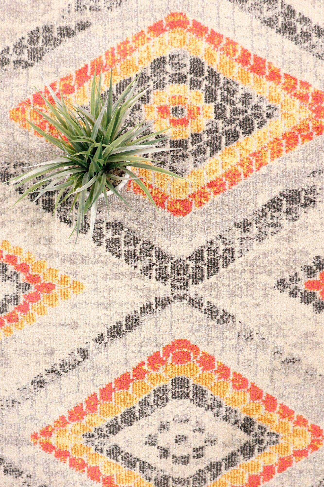 Canvello Modern Design Power Loom Area Rug - 8' X 10'
