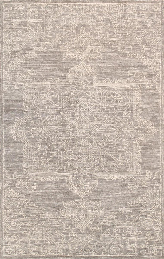 Canvello Modern Hand-Tufted Bamboo Silk Rugs - 5' X 8'