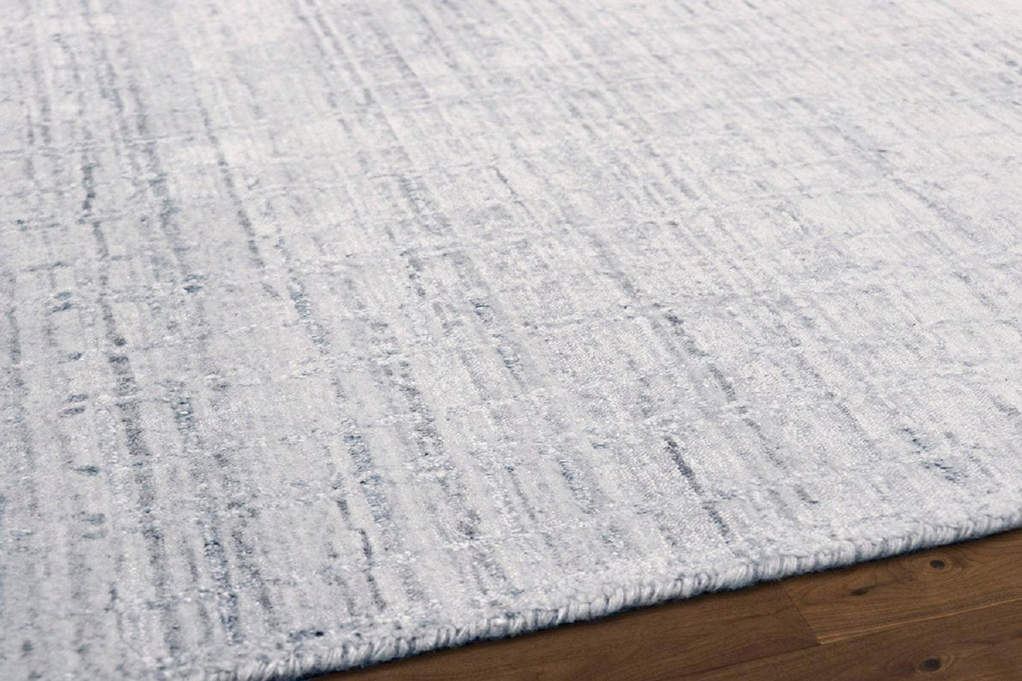 Canvello Modern Silk & Wool Hand Loomed Rugs - 10' X 14'