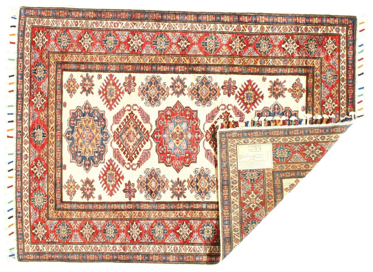 Canvello Pak Super Kazak Lamb's Wool 4' X 6'-1