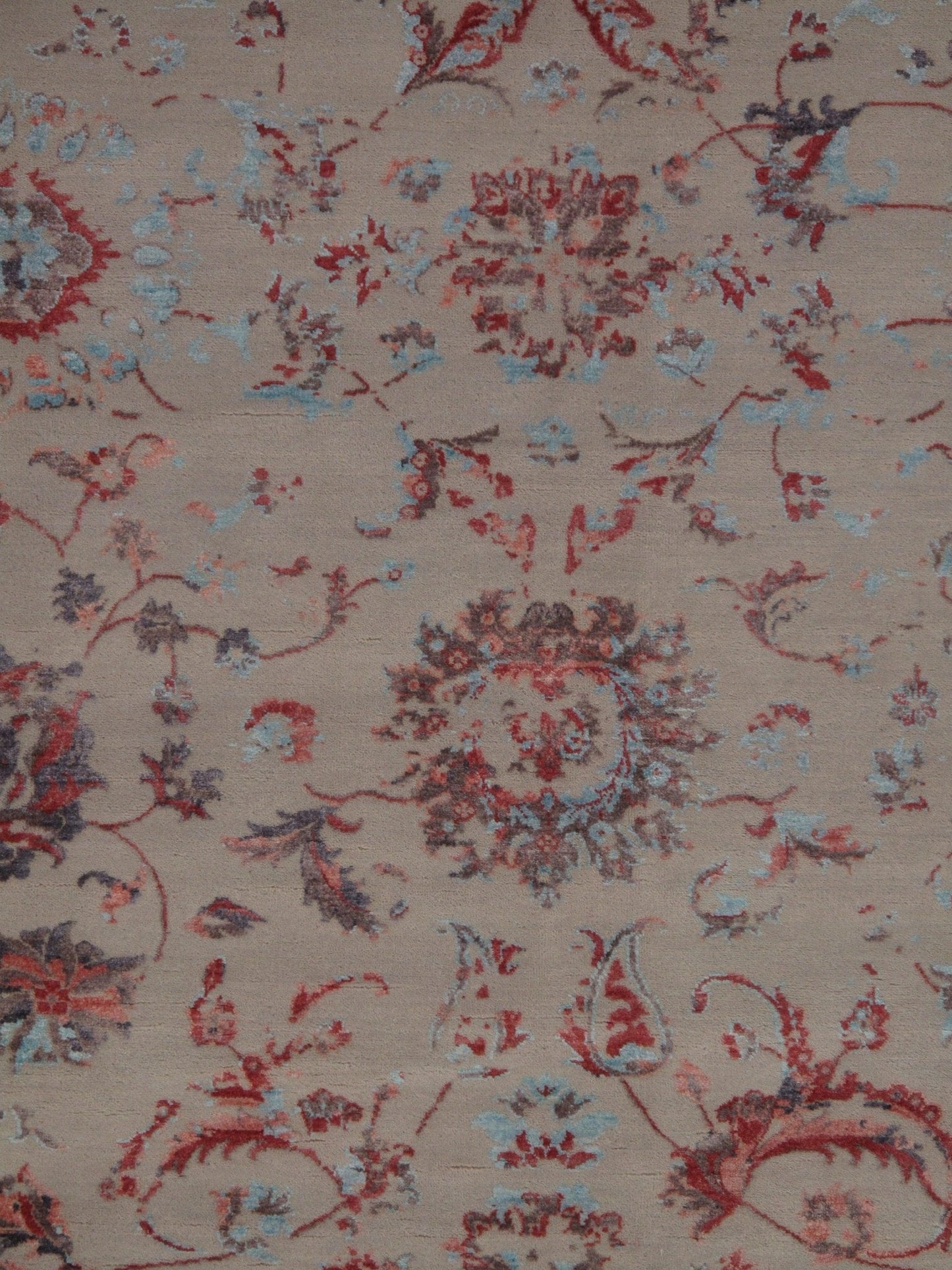 Canvello Rug	Multi color Hand knotted Modern Rug - 8' X 10'