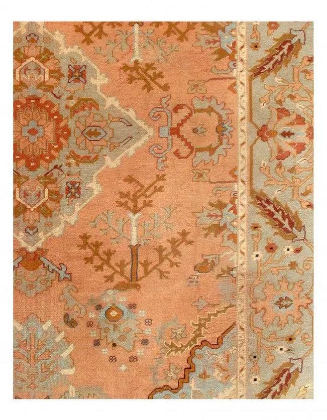 Canvello Salmon Turkish Oushak Rugs - 8'8" X 11'4"