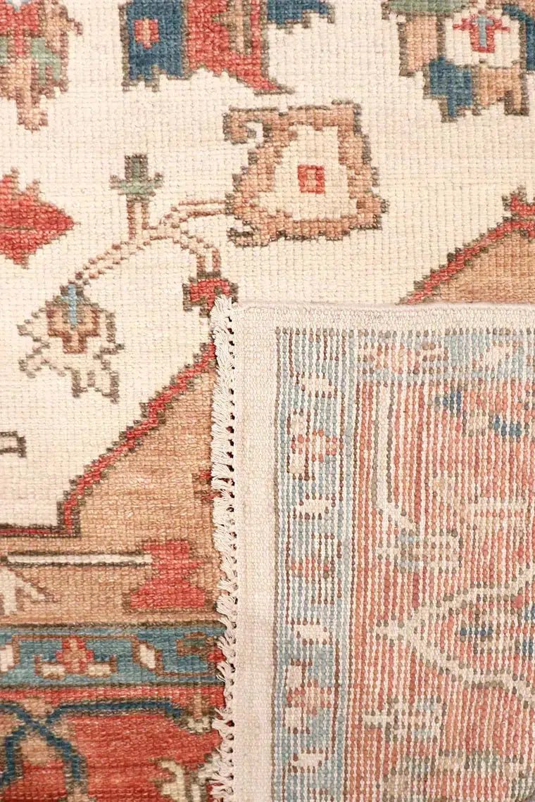 Canvello Serapi Hand-Knotted Wool Area Rug - 8'10" X 11'9"