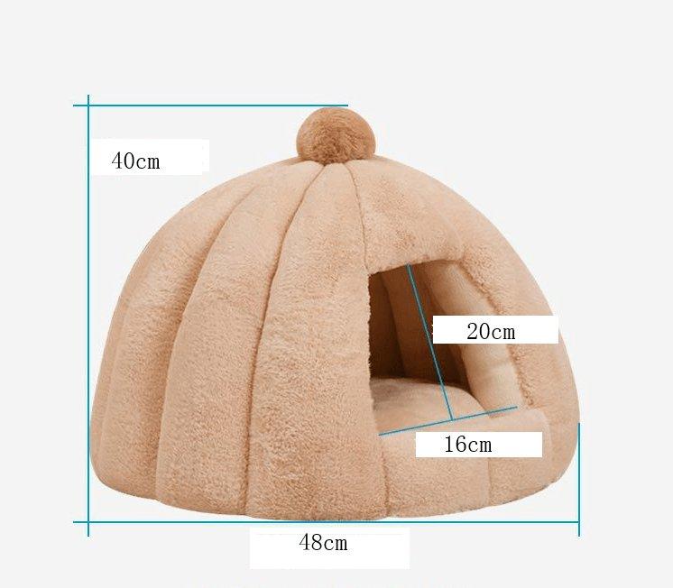 Cozypaws Plush Cat Litter Kennel-4