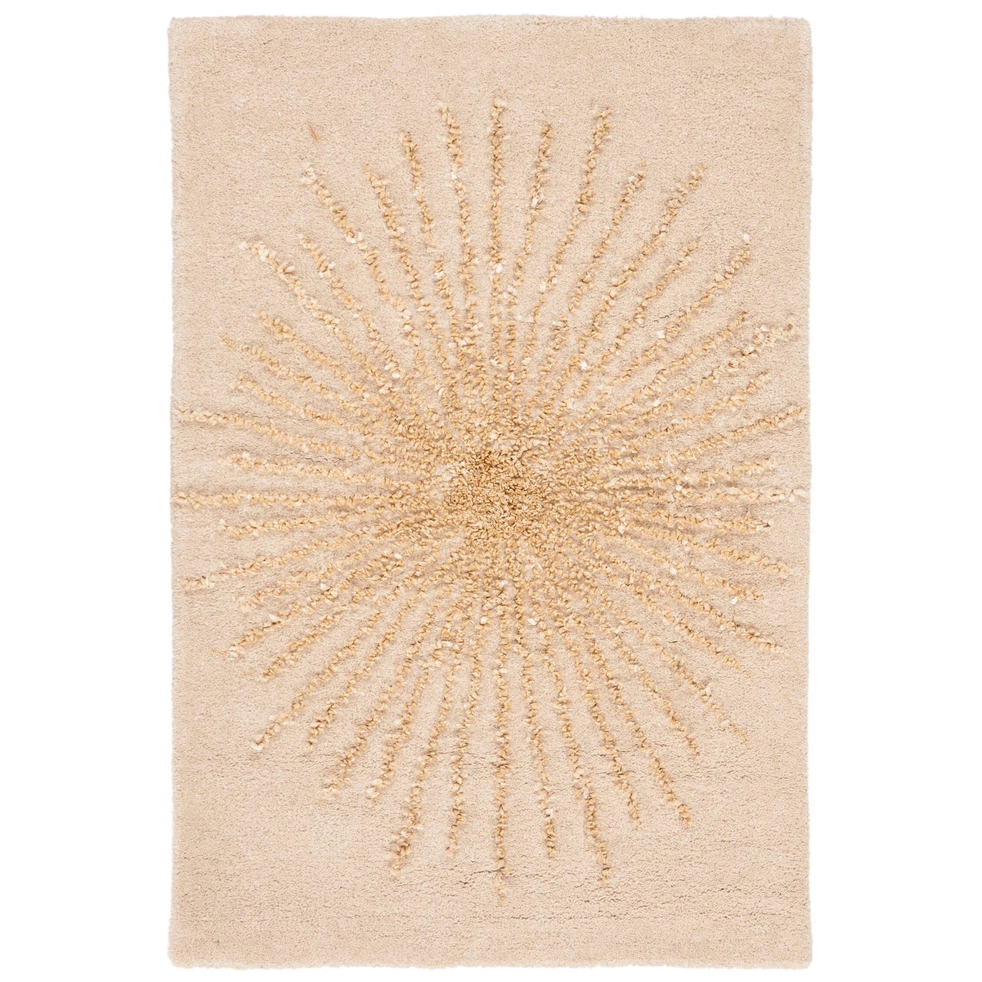 Handmade Soho Marsilia Burst New Zealand Wool Rug