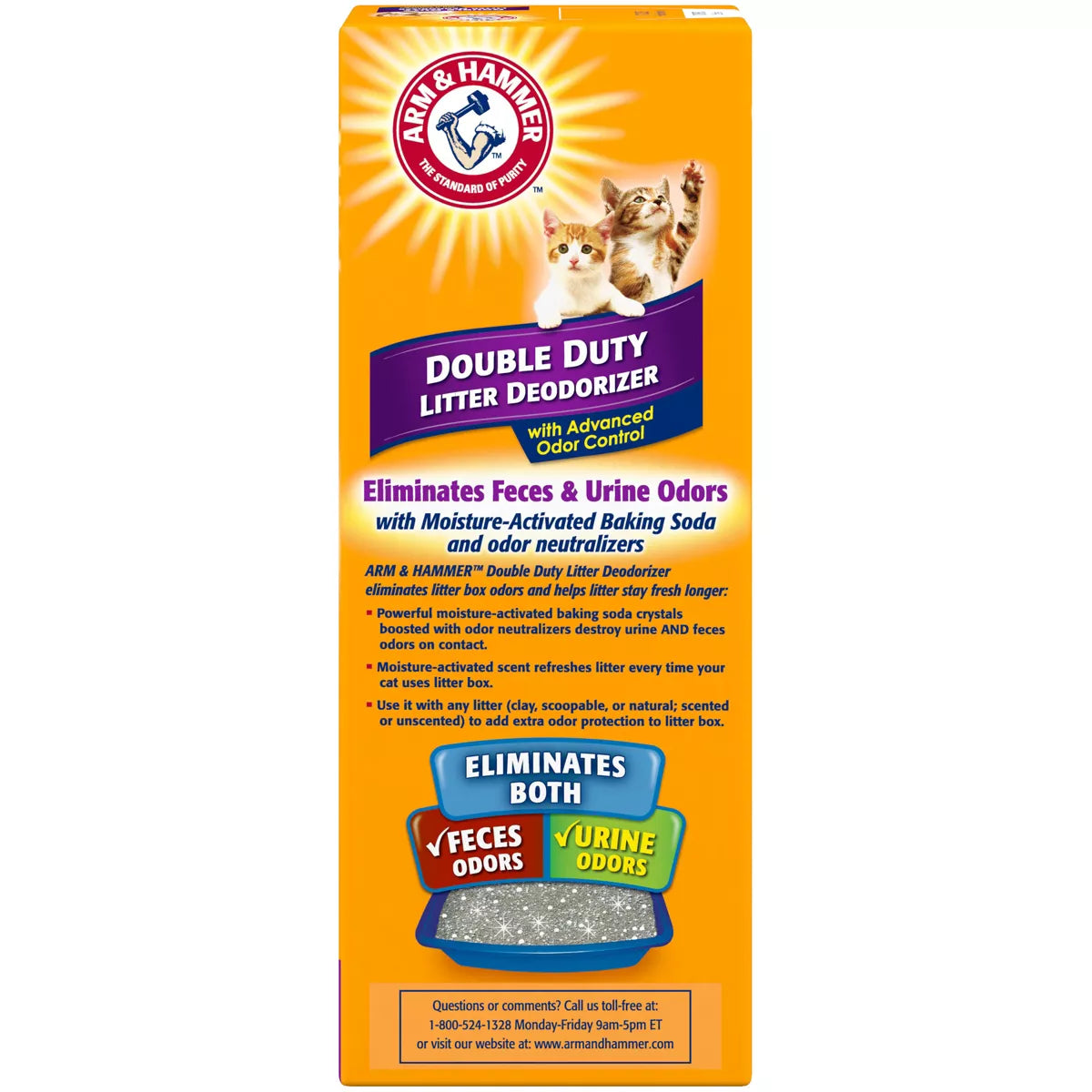 Arm & Hammer Odor Control Cat Litter Deodorizer Double Duty - 30Oz
