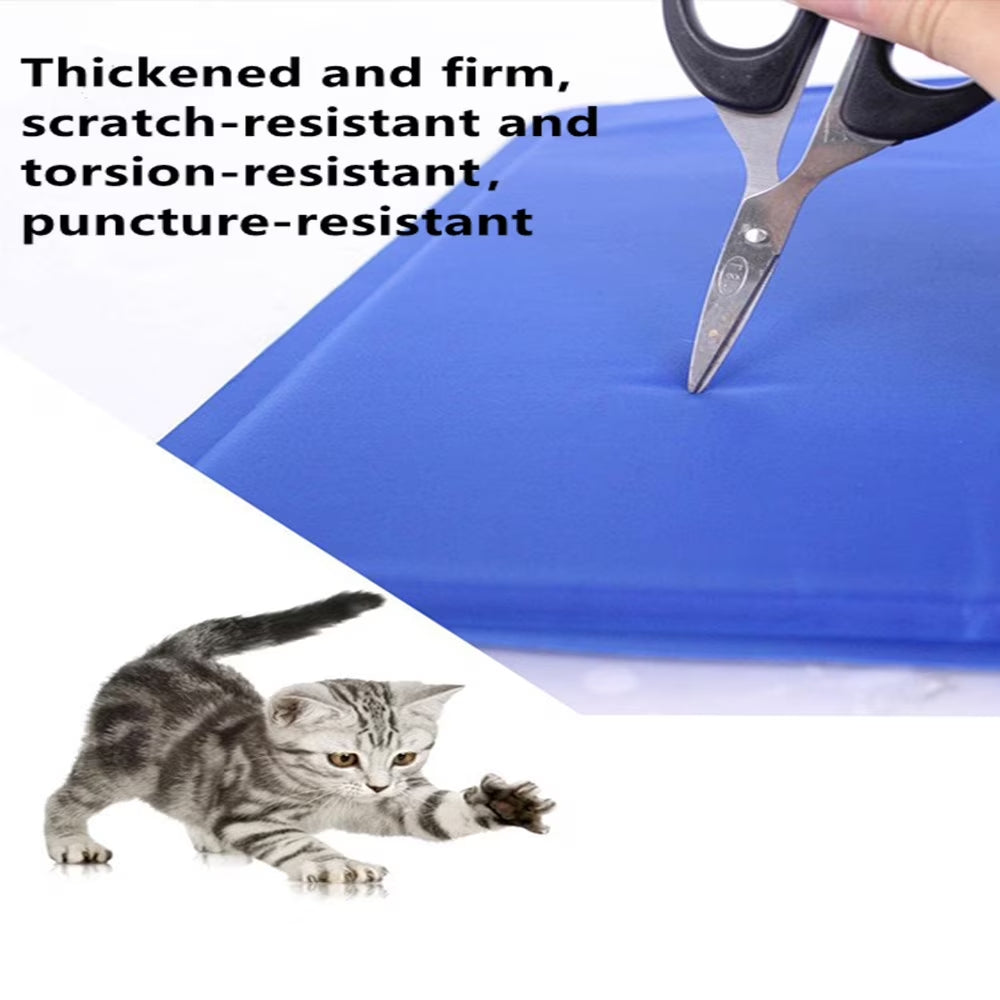 Cooling Mat for Dogs Cats,Summer Cooling Pads,Summer Cooling Sleeping Kennel Mat,35.1"X19.5"