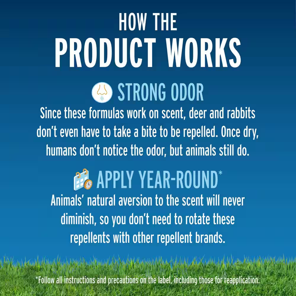 1 Gal. Deer and Rabbit Repellent Concentrate