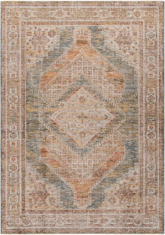Moya Cream Rich Textured Traditional Rug